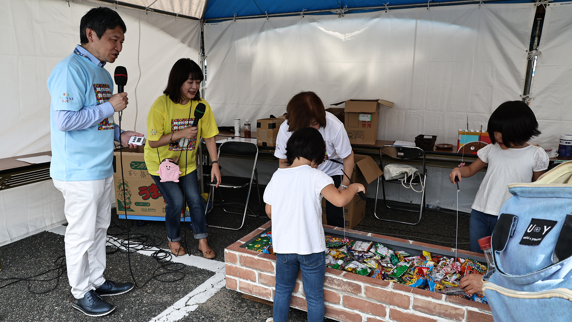 子どもミニゲームコーナー