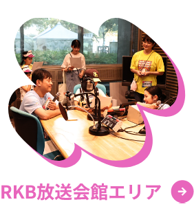 RKB放送会館エリア